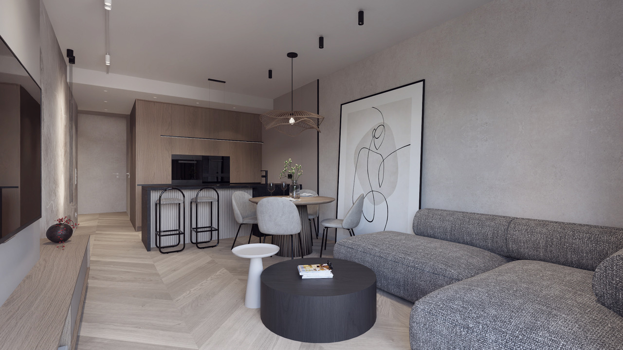 Klonovia M7 Salon Kuchnia