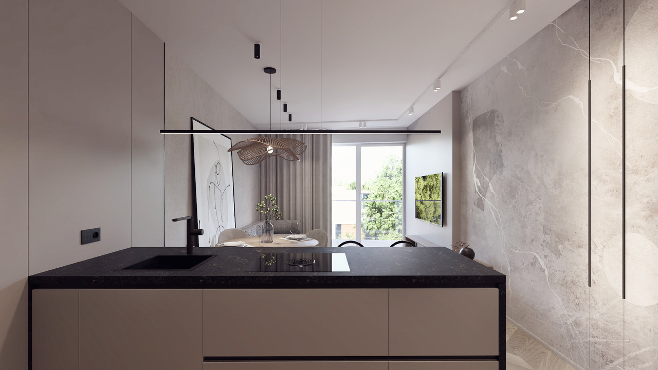 Klonovia M7 Salon Kuchnia