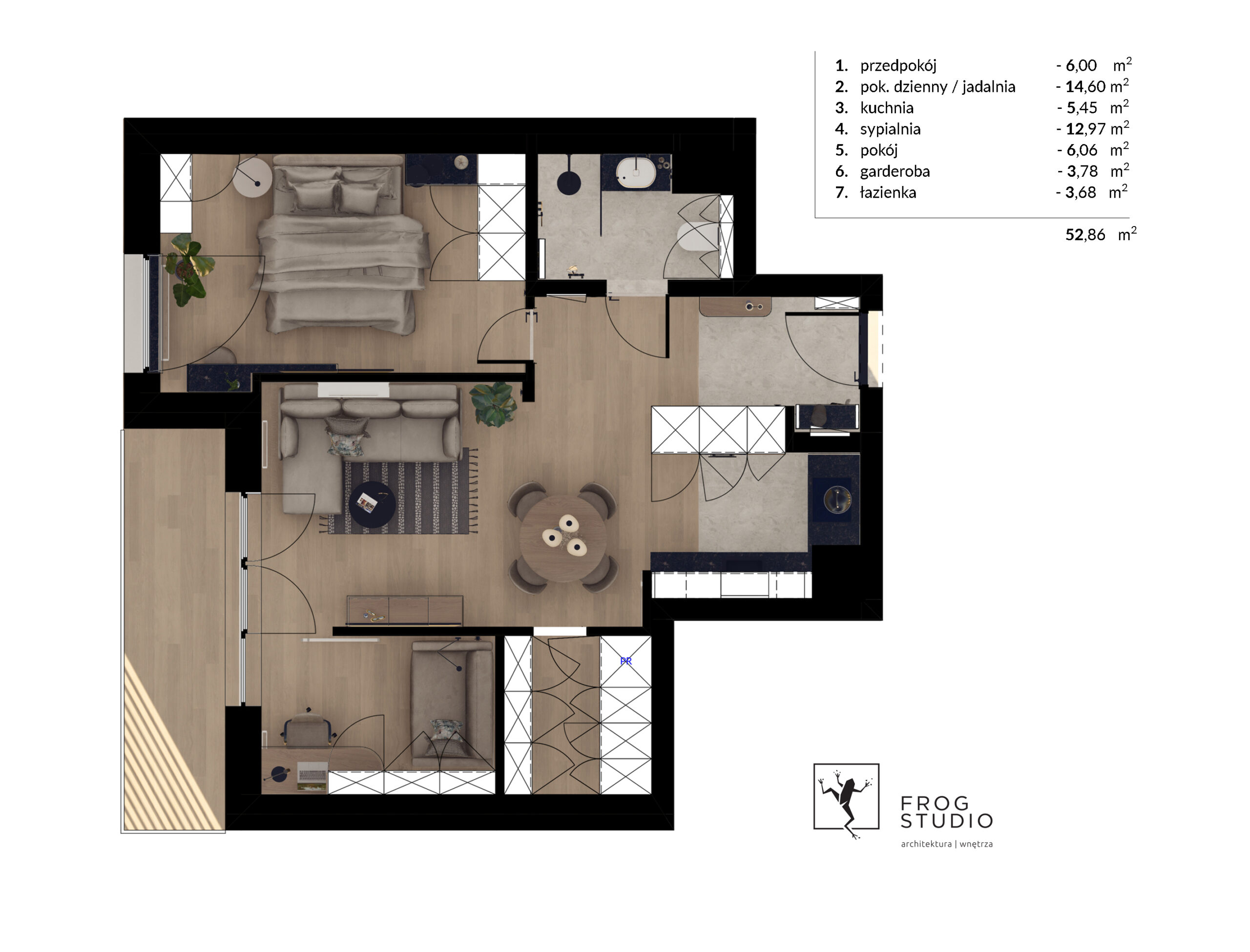 Klonovia M30 rzut z góry